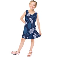 Pattern Flower Texture Kids  Tunic Dress