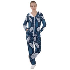 Pattern Flower Texture Women s Tracksuit