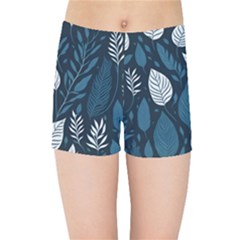 Pattern Flower Texture Kids  Sports Shorts