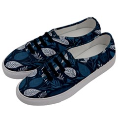 Pattern Flower Texture Men s Classic Low Top Sneakers