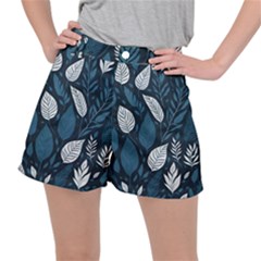 Pattern Flower Texture Women s Ripstop Shorts