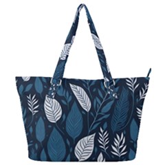 Pattern Flower Texture Full Print Shoulder Bag