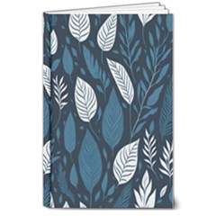 Pattern Flower Texture 8  x 10  Hardcover Notebook