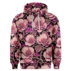 Plum Blossom Blossom Men s Overhead Hoodie by Grandong