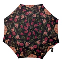 Flower Pattern Hook Handle Umbrellas (large)