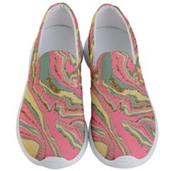 Pattern Glitter Pastel Layer Men s Lightweight Slip Ons by Grandong