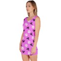 Cute skulls CUSTOM COLOR Bodycon Dress View2