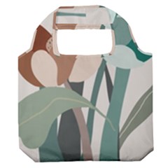 Flowers Plants Leaves Foliage Premium Foldable Grocery Recycle Bag by pakminggu