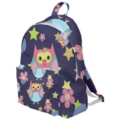 Owl-stars-pattern-background The Plain Backpack by pakminggu