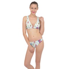 Forest-seamless-pattern-with-cute-owls Classic Banded Bikini Set  by pakminggu