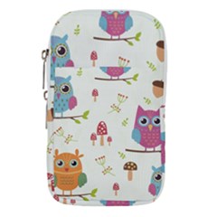 Forest-seamless-pattern-with-cute-owls Waist Pouch (small)