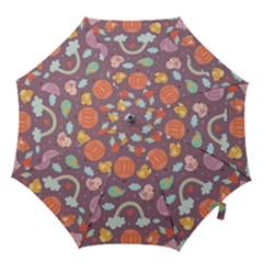 Cute-seamless-pattern-with-doodle-birds-balloons Hook Handle Umbrellas (medium) by pakminggu