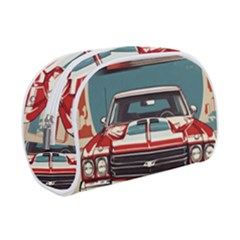 Car Vehicle Vintage Automobile Make Up Case (small) by Ravend