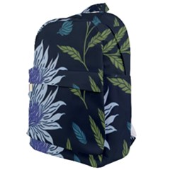 Abstract Floral- Ultra-stead Pantone Fabric Classic Backpack by shoopshirt