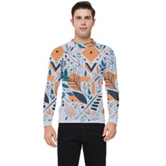 Pattern Flowers Design Nature Men s Long Sleeve Rash Guard by uniart180623