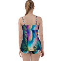 Jungle Moon Light Plants Space Babydoll Tankini Set View2