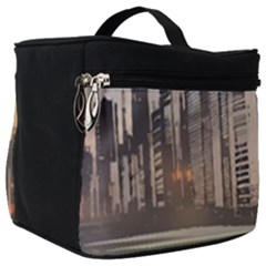 Building City Urban Path Road Skyline Make Up Travel Bag (big) by uniart180623