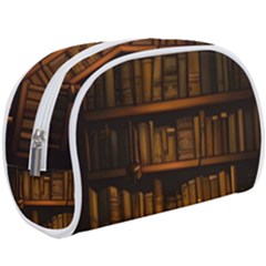 Books Library Make Up Case (large) by uniart180623