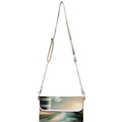 Sea Ocean Waves Lighthouse Nature Mini Crossbody Handbag by uniart180623