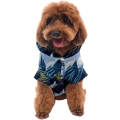 Lighthouse Sea Waves Dog Coat by uniart180623