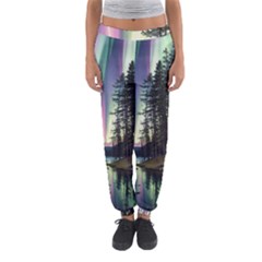 Northern Lights Aurora Borealis Women s Jogger Sweatpants