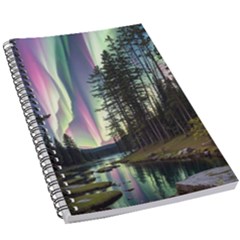 Northern Lights Aurora Borealis 5 5  X 8 5  Notebook by uniart180623