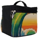 Waves Rainbow Sea Make Up Travel Bag (Big) View1