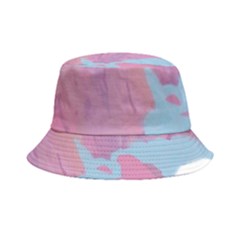 Pink Mountains Grand Canyon Psychedelic Mountain Bucket Hat by uniart180623
