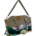 Surreal Art Psychadelic Mountain Canvas Crossbody Bag View1