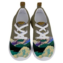 Surreal Art Psychadelic Mountain Running Shoes