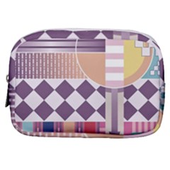 Abstract Shapes Colors Gradient Make Up Pouch (small) by pakminggu