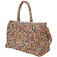 Autumn Leaves Pattern Duffel Travel Bag by pakminggu