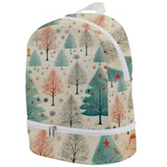 Christmas Tree Zip Bottom Backpack by pakminggu