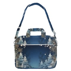 Christmas Night Winter Macbook Pro 13  Shoulder Laptop Bag  by pakminggu