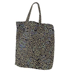 Pattern Abstract Runes Graphic Giant Grocery Tote by pakminggu