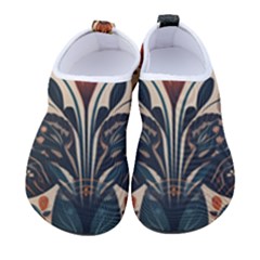 Flower Leaves Floral Kids  Sock-style Water Shoes