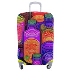 Bottles Colorful Luggage Cover (medium)