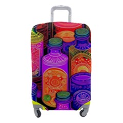 Bottles Colorful Luggage Cover (small) by uniart180623