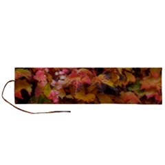 Red And Yellow Ivy  Roll Up Canvas Pencil Holder (l) by okhismakingart