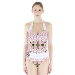 Sukabumi Mochi Halter Swimsuit by posters