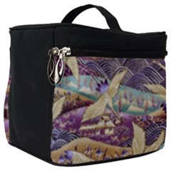 Textile-fabric-cloth-pattern Make Up Travel Bag (big)