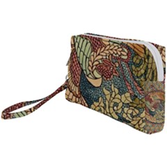 Wings-feathers-cubism-mosaic Wristlet Pouch Bag (small) by Bedest