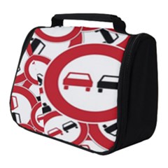 Overtaking-traffic-sign Full Print Travel Pouch (small)
