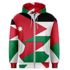 Heart-love-affection-jordan Men s Zipper Hoodie