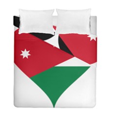 Heart-love-affection-jordan Duvet Cover Double Side (Full/ Double Size)