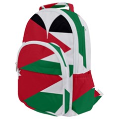 Heart-love-affection-jordan Rounded Multi Pocket Backpack