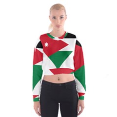 Heart-love-affection-jordan Cropped Sweatshirt