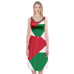 Heart-love-affection-jordan Midi Sleeveless Dress