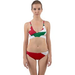 Heart-love-affection-jordan Wrap Around Bikini Set