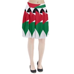 Heart-love-affection-jordan Pleated Skirt